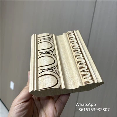 Ukrasi od punog drveta HOPT Press reljefne drvene letvice Achitrave Trim